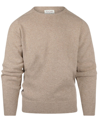 William Lockie Round Neck Lambswool Pullover | Colt