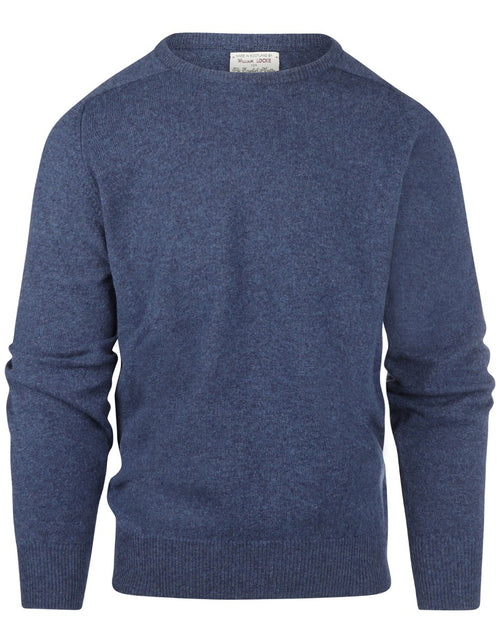 William Lockie Round Neck Lambswool Pullover | Rhapsody