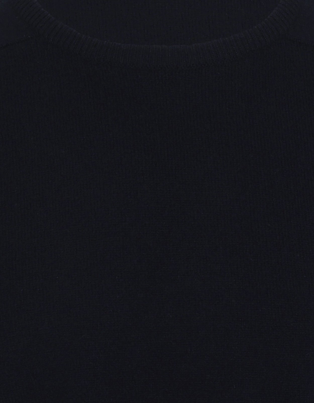 William Lockie Round Neck Lambswool Pullover | Navy