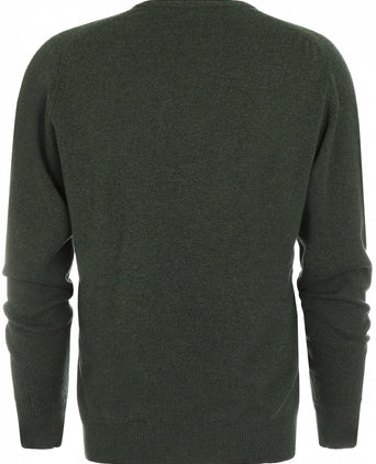 William Lockie Ronde Hals Lamswol Pullover | Rosemary