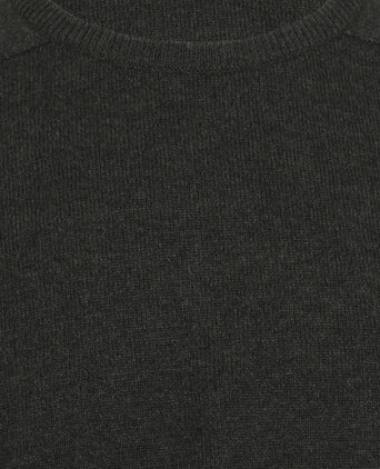 William Lockie Ronde Hals Lamswol Pullover | Seaweed