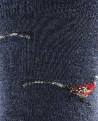 Corgi heren sokken | Denim Blauw