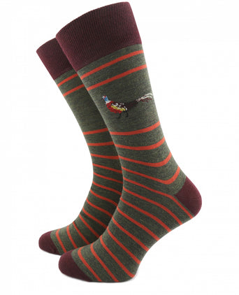 Corgi men's socks | Green