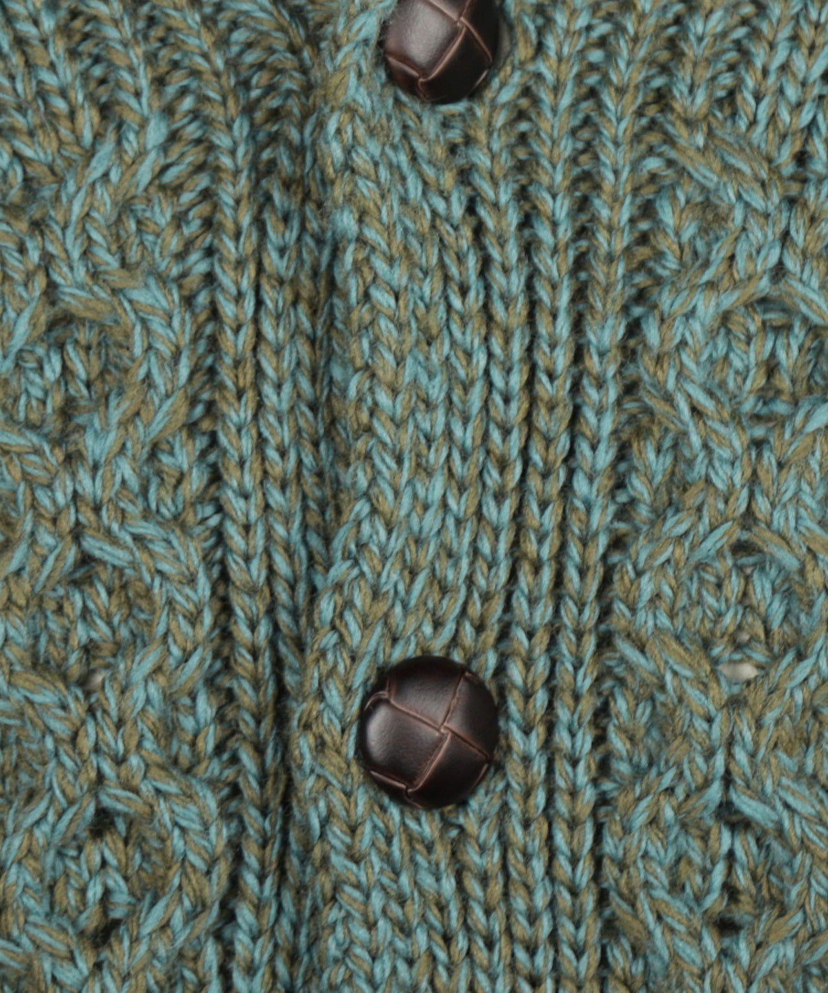 Aran Vest wol | Fern Marl