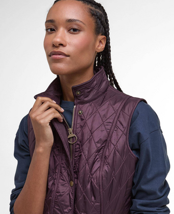 Barbour Dames Wray Quilted Gilet | Roze