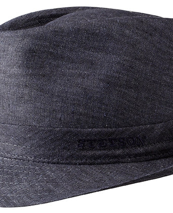 Trilby Hats Linen | Dark Grey