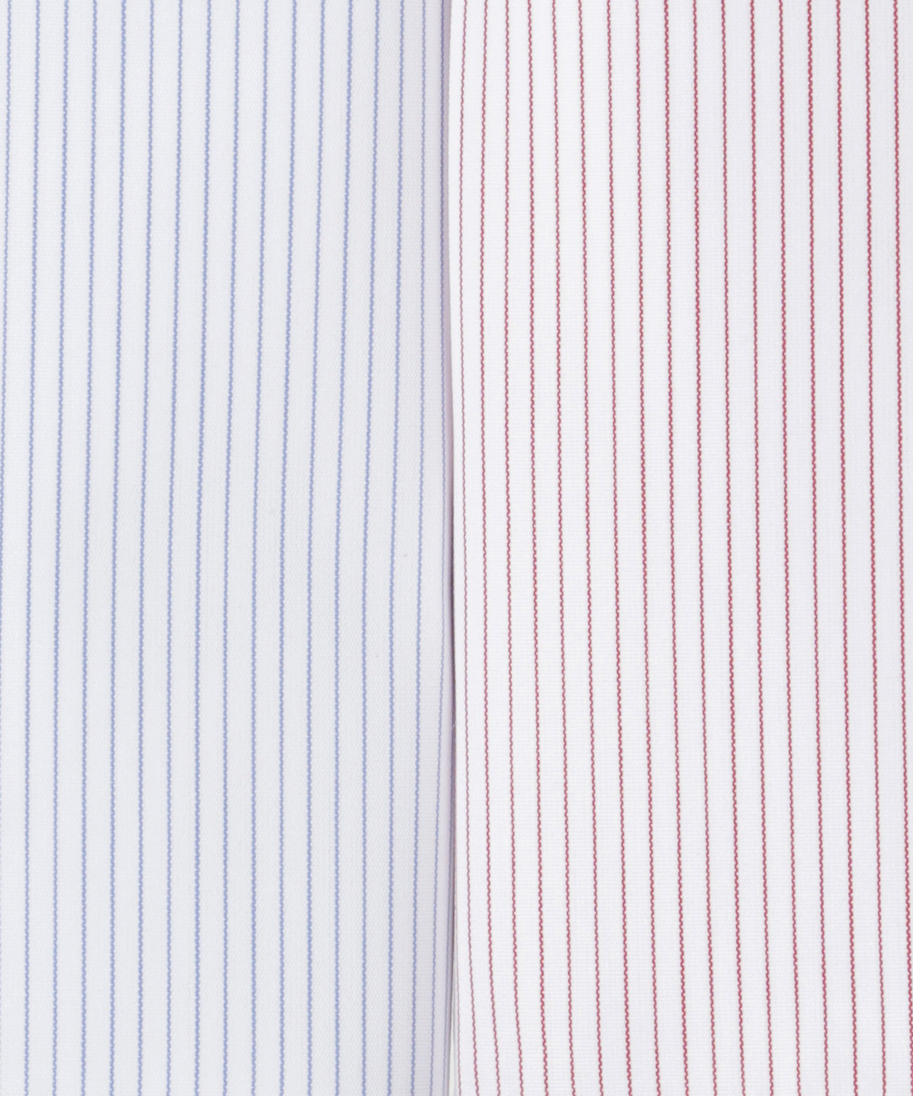 Zakdoek 2-Box | Mini streep Blauw/Rood