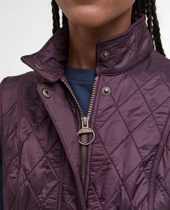 Barbour Dames Wray Quilted Gilet | Roze
