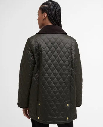 Barbour Modern Beadnell Quilted Dames Jacket | Groen