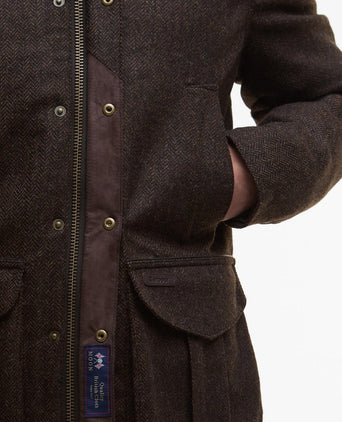 Barbour Hereford Tweed Wool Jacket | Bruin