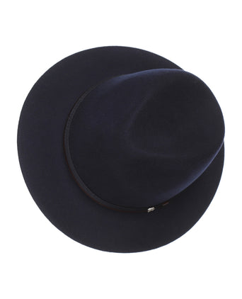 Sportieve Italiaanse Hoed Wolvilt | Navy Blauw