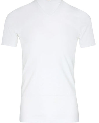 T-shirt v-hals | Wit