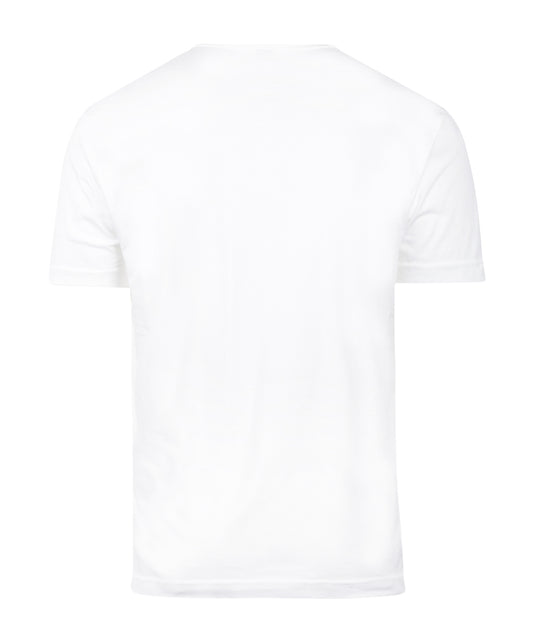 2er-Pack T-Shirts mit V-Ausschnitt | Weiß