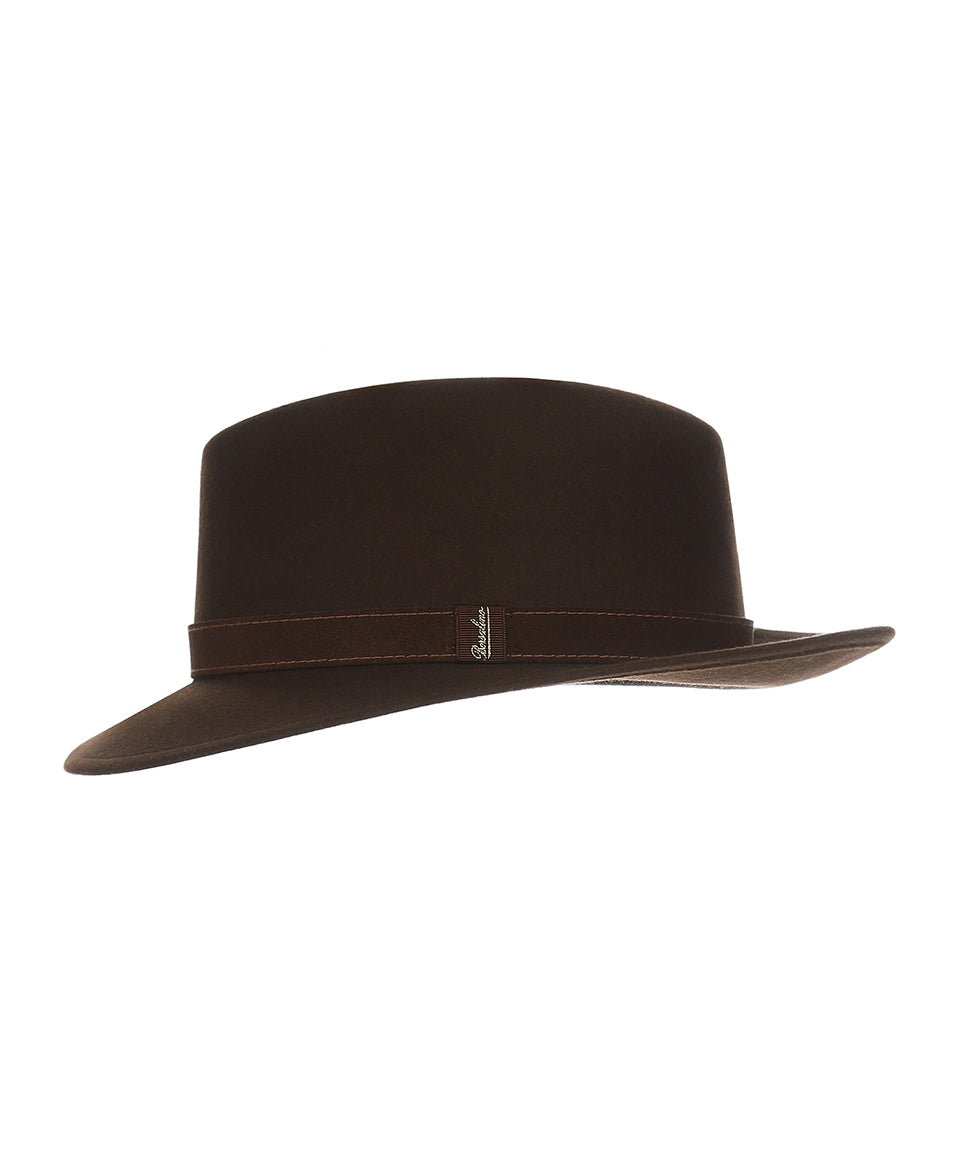 Borsalino Hoed Traveller | Dark Brown
