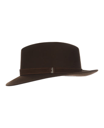 Moderne Lichtgewicht Italiaanse Hoed | Bruin