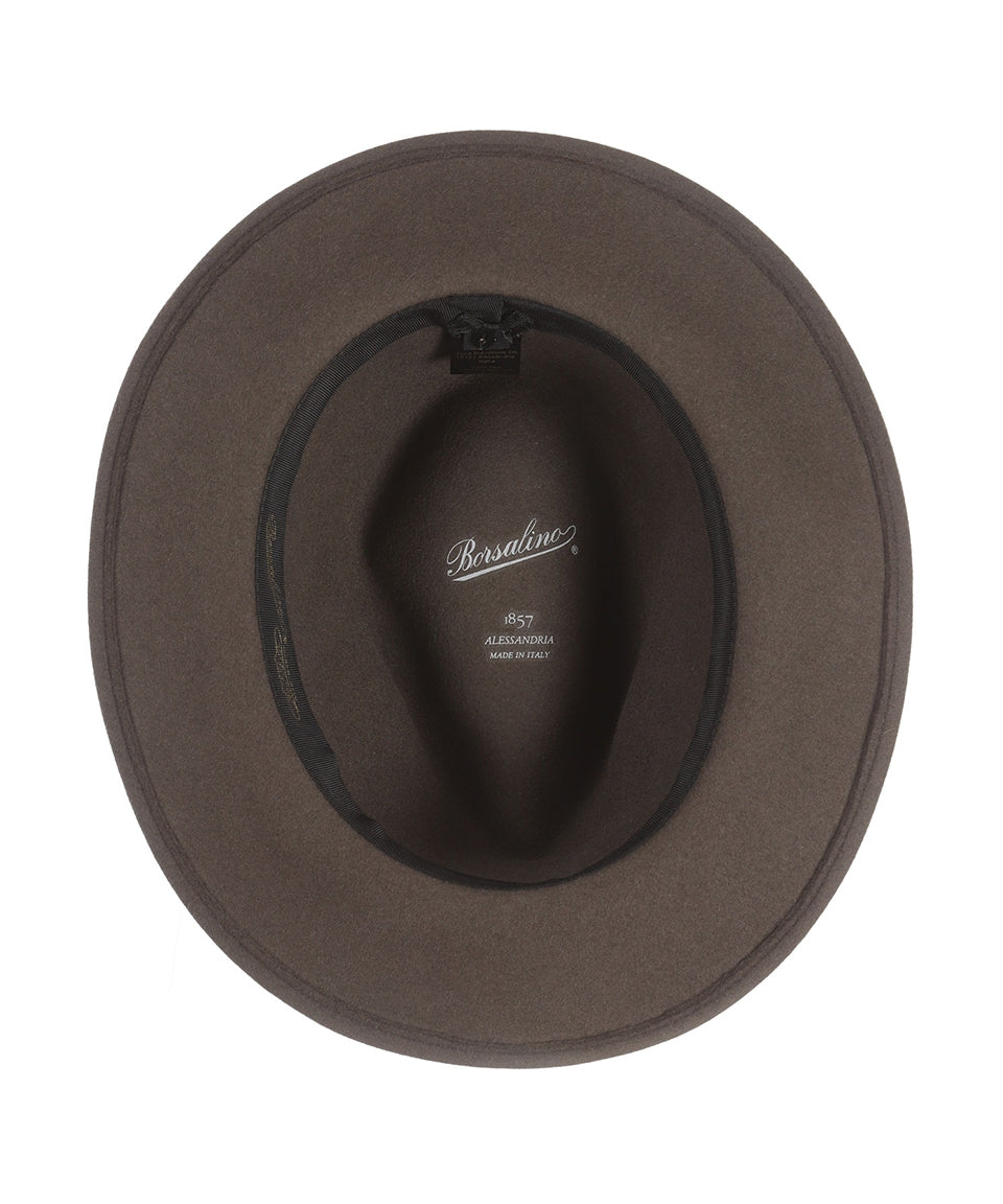 Borsalino Hoed Traveller | Olive Green
