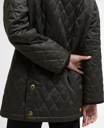 Barbour Modern Beadnell Quilted Dames Jacket | Groen