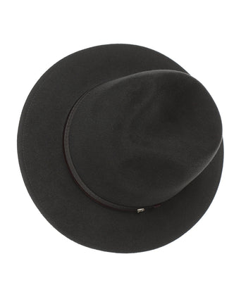 Sportieve Italiaanse Hoed Haarvilt | Antraciet Grijs