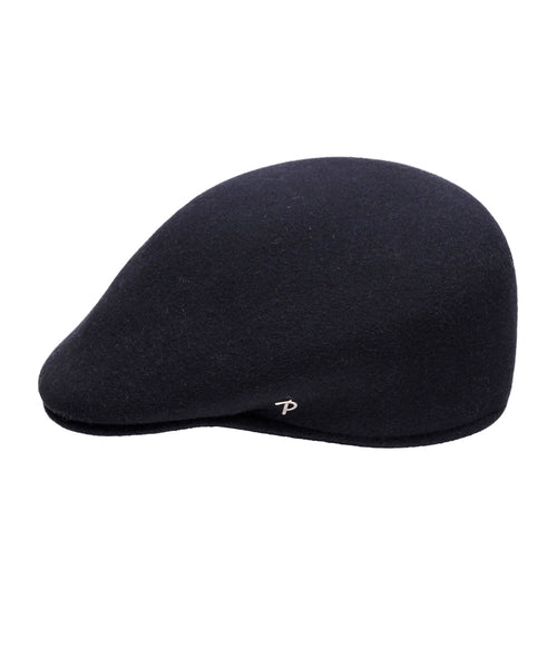 Italian Blocked Cap | Navy Blue