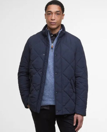 Barbour Winter Chelsea Quilted Jacket | Navy Blauw