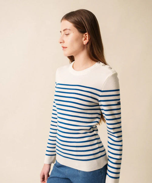 Saint James Pullover Maree IIR | White