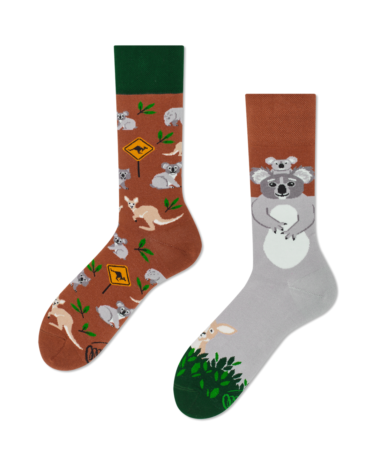Herrensocken aus bedrucktem Baumwollmischgewebe | Design