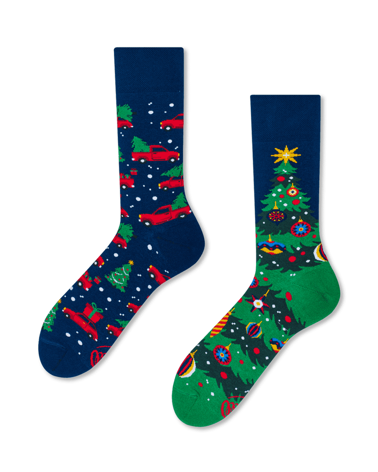 Herrensocken aus bedrucktem Baumwollmischgewebe | Design