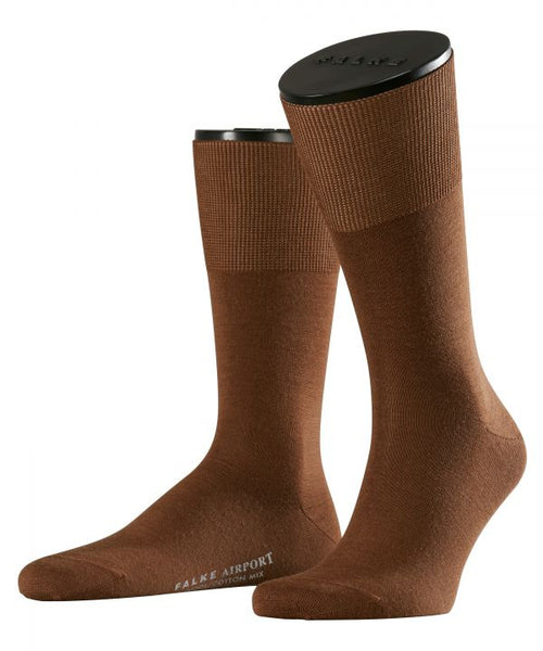 Airport men's socks | Brown