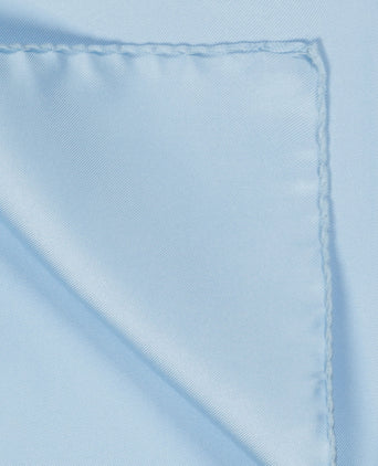 Pochet Zijden Uni | Licht Blauw