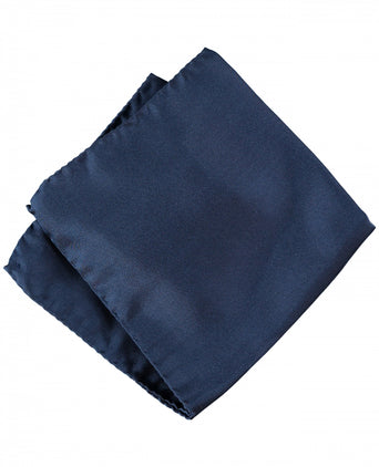 Pochet Zijden Uni | Navy