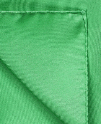 Pochet Zijden Uni | Groen