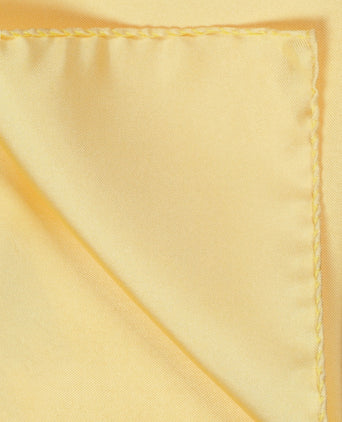 Pocket Square Silk Uni | Gold