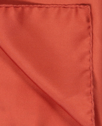 Pocket Square Silk Uni | Orange