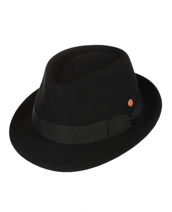 Trilby Hoed Troy | Zwart
