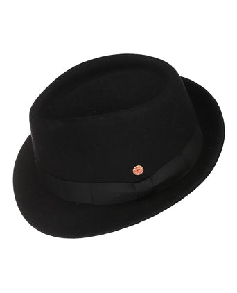 Trilby Hoed Troy | Zwart