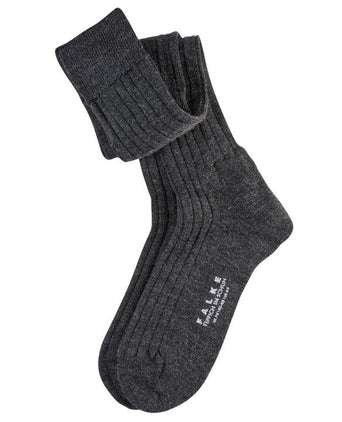 Soft in shoe men's knee socks | Grey