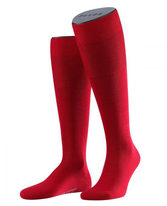 Airport heren kniekousen | Rood