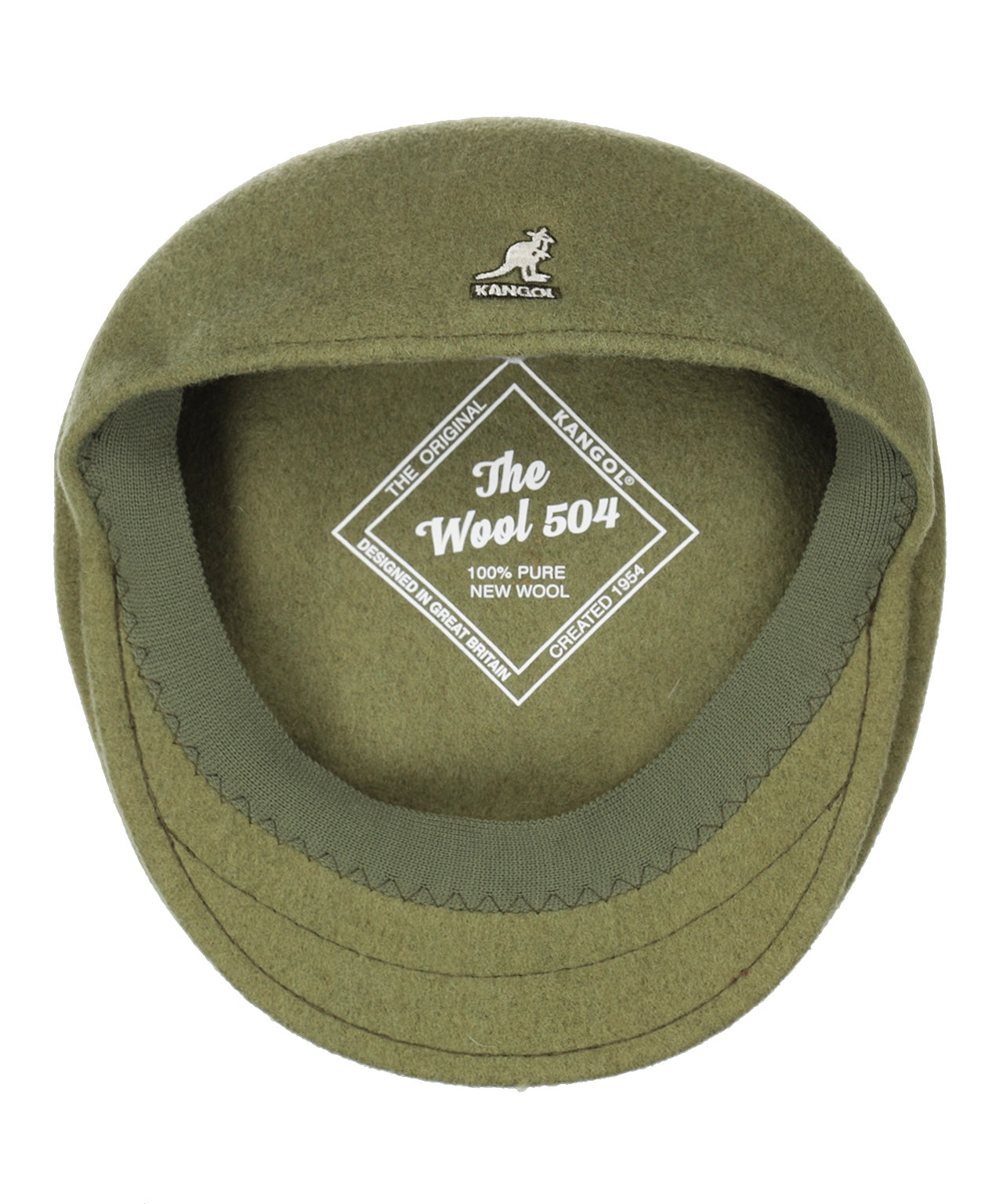 Kangol Cap 504 Wolle | Grün