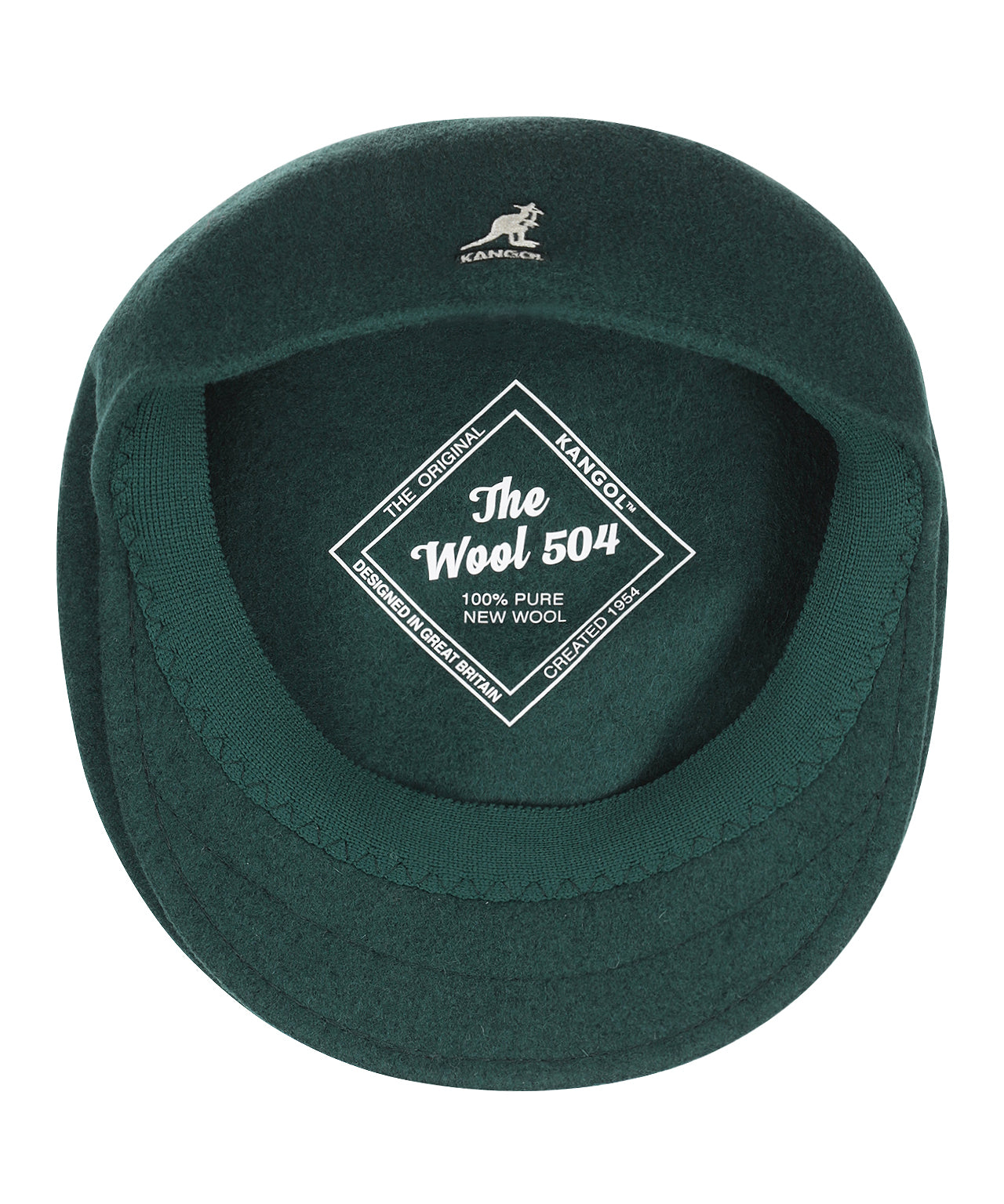 Kangol Cap 504 Wolle | Grün
