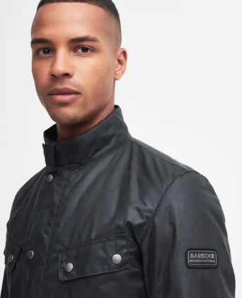 Barbour Intl. Duke Wax Jacket | Groen
