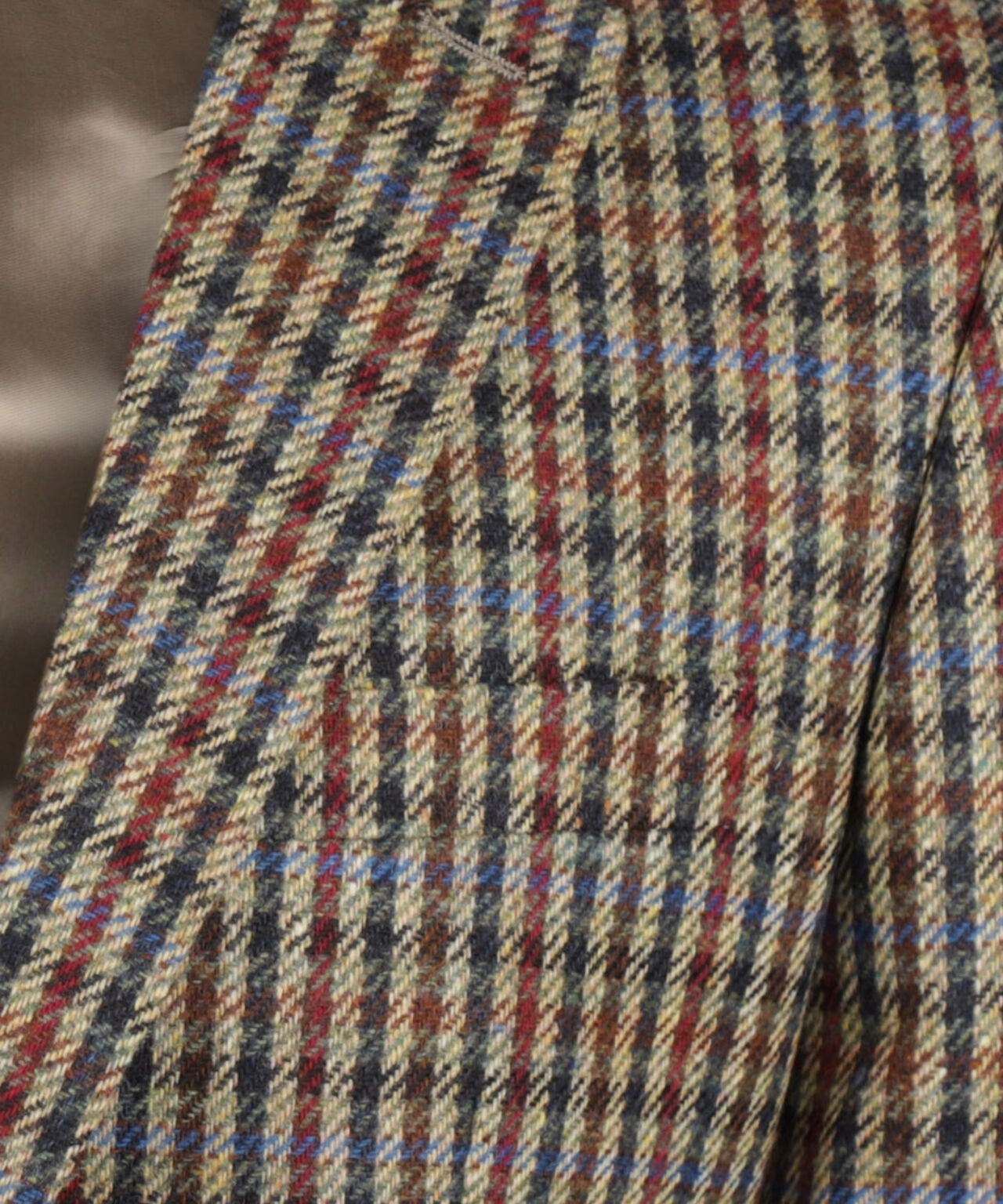 Tweed Colbert | Beige Ruit