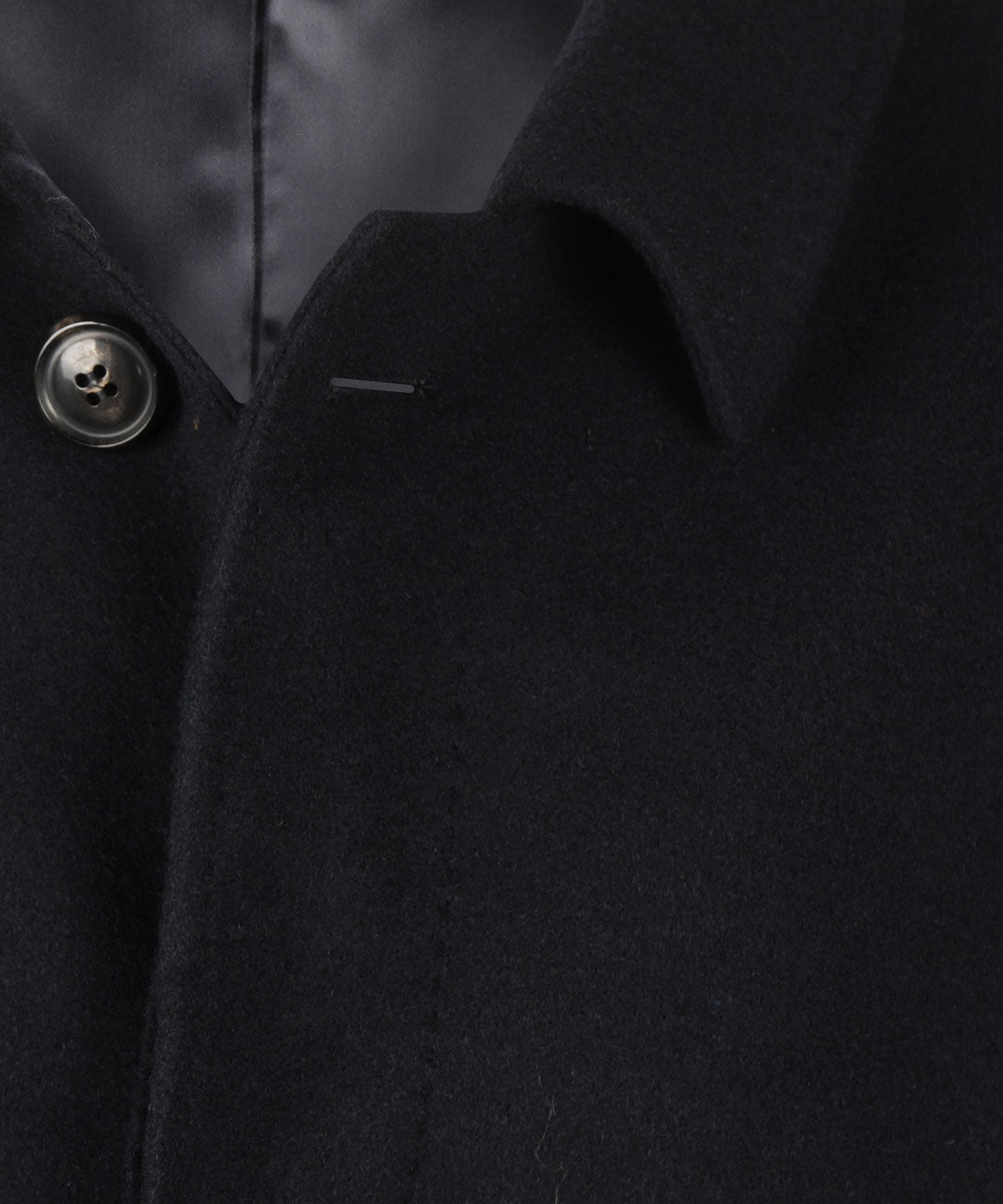Long Coat 100% Cashmere | Navy Blue