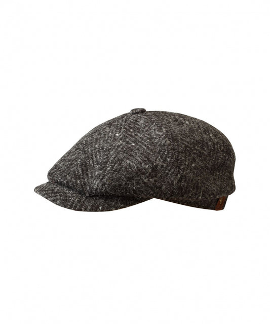 Stetson Hatteras Fischgrätmuster WV | Schwarz