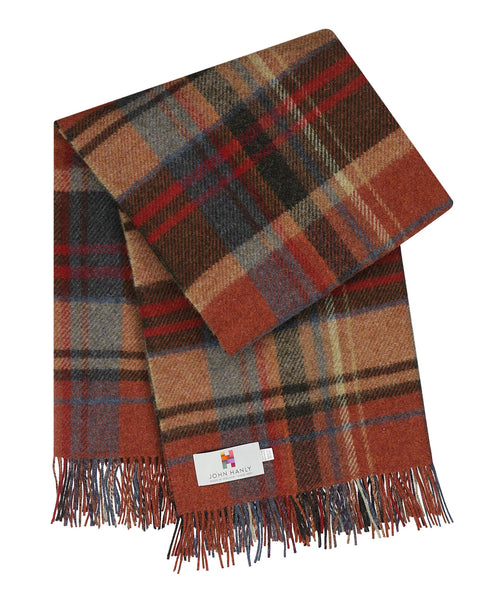 Irish Plaid of Shetland Wool | Check