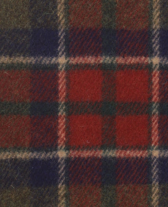 Ierse Plaid van Shetland Wol | Ruit