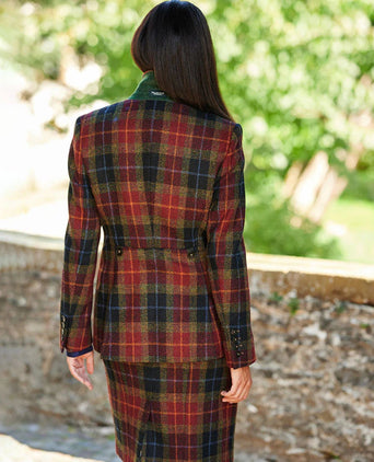 Harris Tweed Women's Blazer Carola | Red