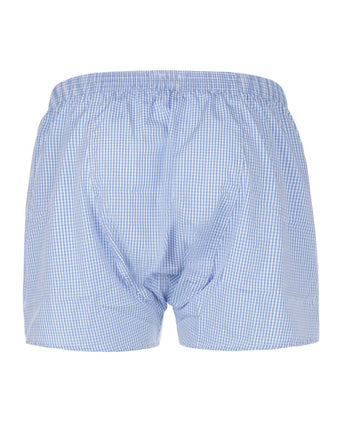 Traditionele Boxershort | Blauw
