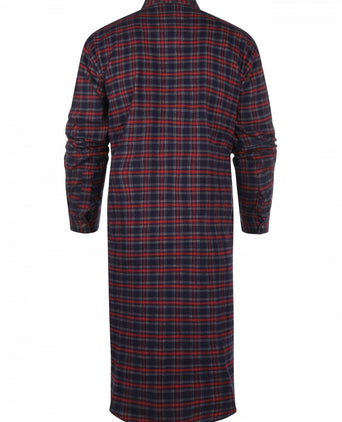 Nachthemd Klassiek flannel | Paars