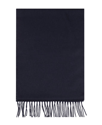 Geruite Sjaal wol | Navy Blauw