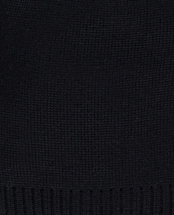 Wollen Beanie | Zwart